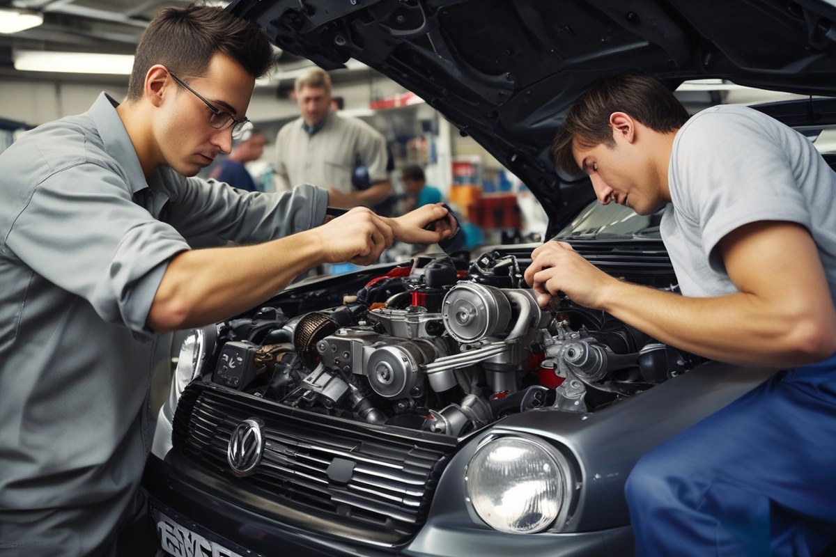 Замена ремня ГРМ VW Passat B5 1.8T AGU: интервал и порядок