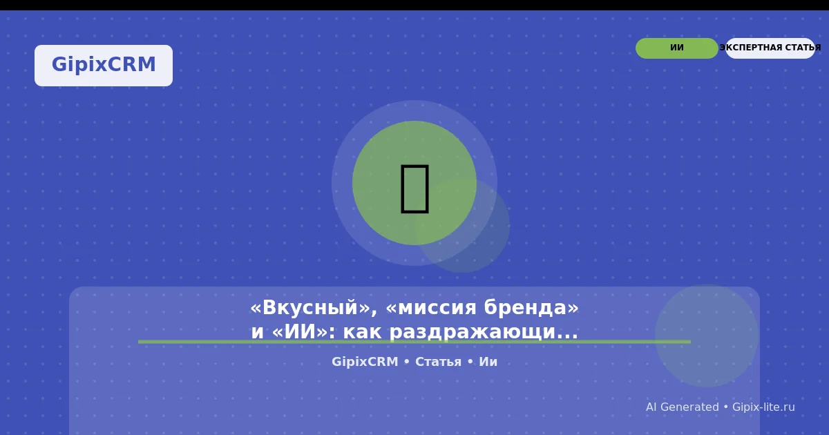Изображение к статье: «Вкусный», «миссия бренда» и «ИИ»: как раздражающие слова меняют ландшафт авто
