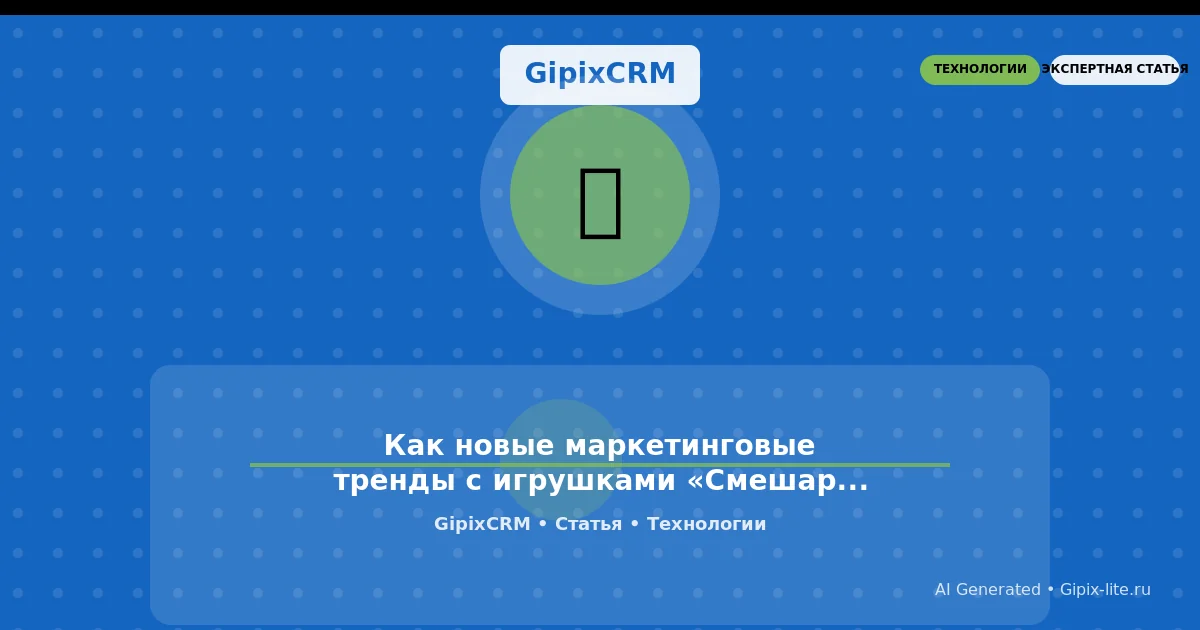 Изображение к статье: Как новые маркетинговые тренды с игрушками «Смешарики» влияют на автосервисы: 