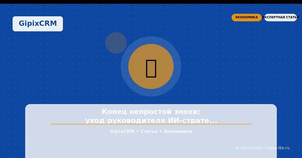 Изображение к статье: Конец непростой эпохи: уход руководителя ИИ-стратегии Apple — что это значит д