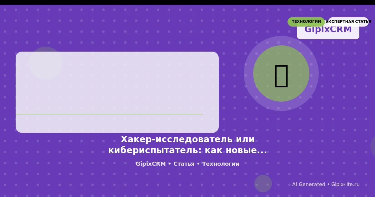 Изображение к статье: Хакер-исследователь или кибериспытатель: как новые трактовки меняют правила бе